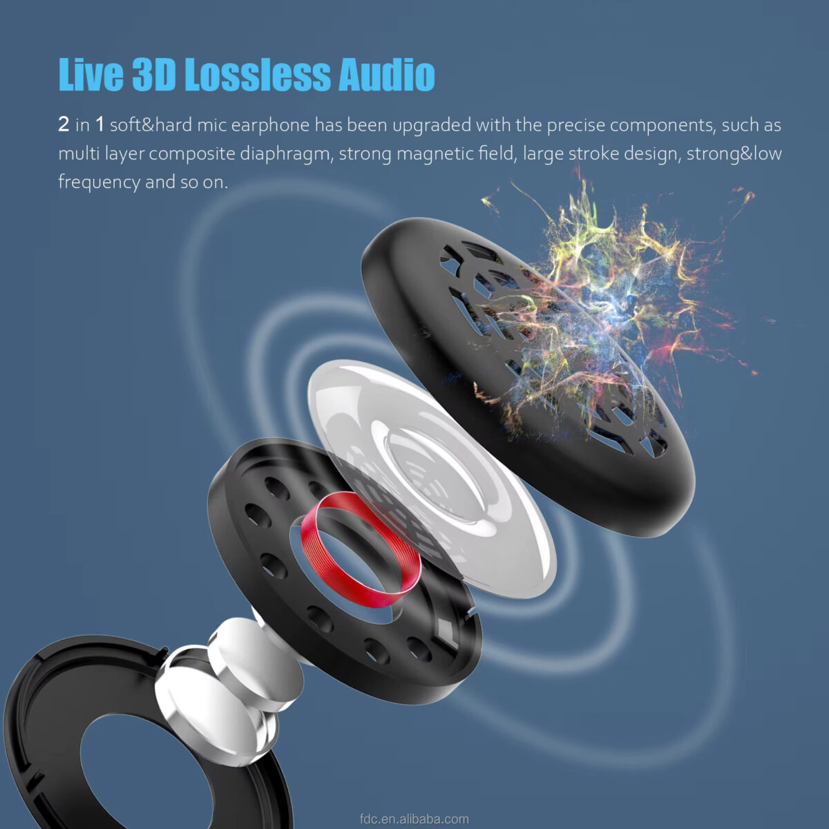Ky-pro series - 2-6 Riders Intercom Headset BT Version 5.1 6 Riders 1000 Meters Motorcycle Bluetooth Intercom Headset - Image 4