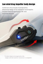 T-MAX S pro-6 Riders Intercom in 1500 to 2000 Meters Noise Cancellation - Image 5