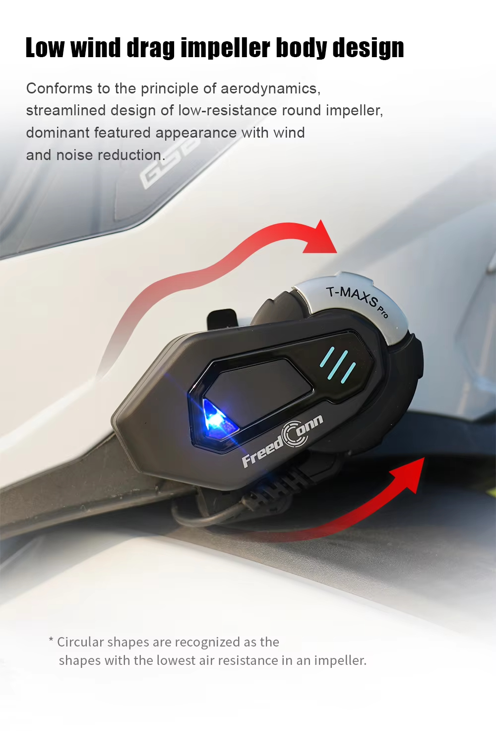 Detail-05-T-MAX S PRO 6 Riders Intercom in 1500 to 2000 Meters Noise Cancellation Motorcycle Intercom Headset T-MAX S pro-6 Riders Intercom in 1500 to 2000 Meters Noise Cancellation - Image 5