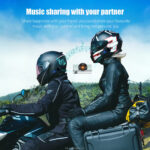 Ky-pro series - 2-6 Riders Intercom Headset BT Version 5.1 6 Riders 1000 Meters Motorcycle Bluetooth Intercom Headset - Image 7