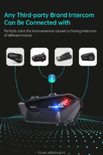 FreedConn FX PRO Mesh Motorcycle Intercom Hi-Res Sound Quality Al Noise Reduction - Image 10