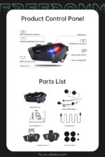 FreedConn FX PRO Mesh Motorcycle Intercom Hi-Res Sound Quality Al Noise Reduction - Image 15