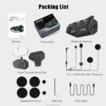 FreedConn R1-PLUS 1080P HD Camera Recorder Recorder With Bluetooth 6-Way 1000 Meters Group Intercom Helmet Camera Headset - Image 21