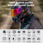 FreedConn R1-PLUS 1080P HD Camera Recorder Recorder With Bluetooth 6-Way 1000 Meters Group Intercom Helmet Camera Headset - Image 19