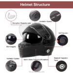 FreedConn BM22 ECE Certified Bluetooth Intercom Helmet 2-3 Riders Intercom Helmet Motorcycle Smart Helmet - Image 3