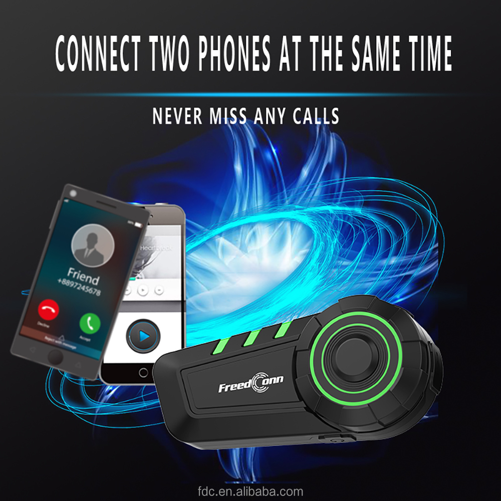 H3c103d5ee9344c7ba903a6e51c657164m FreedConn Bluetooth Motorcycle Intercom KY Motorcycle CVC Noise Reduction Technology Intercom Headset for Motorcycle Riding - Image 6
