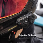 FreedConn R1-PLUS 1080P HD Camera Recorder Recorder With Bluetooth 6-Way 1000 Meters Group Intercom Helmet Camera Headset - Image 7