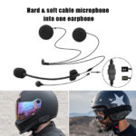 T-COM VB Motorcycle Bluetooth Helmet Full-Duplex Intercom Headset 2-3 Riders Connect Moto Cascos Para Capacete Music - Image 7