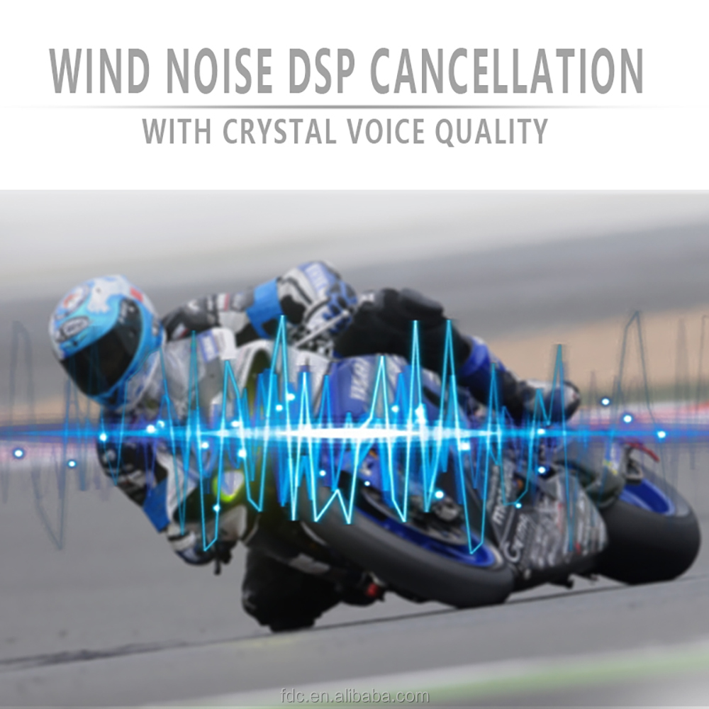 He756d8b8cafc449ca268075550308258D FreedConn Bluetooth Motorcycle Intercom KY Motorcycle CVC Noise Reduction Technology Intercom Headset for Motorcycle Riding - Image 3