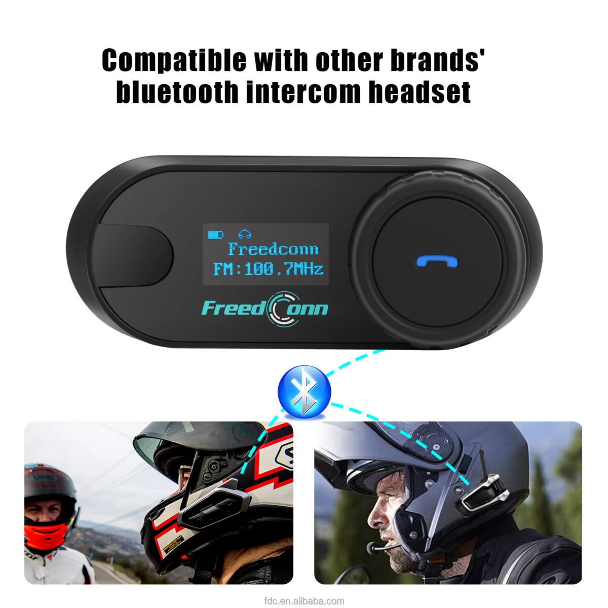 T-COM SC series – 800m 2 Rider intercom with Bluetooth screen - Image 8