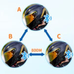T-COM SC series – 800m 2 Rider intercom with Bluetooth screen - Image 10