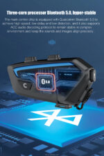 FreedConn FX - MESH Networking by One Click High Cost-effective Bluetooth Intercom Headset - Image 4