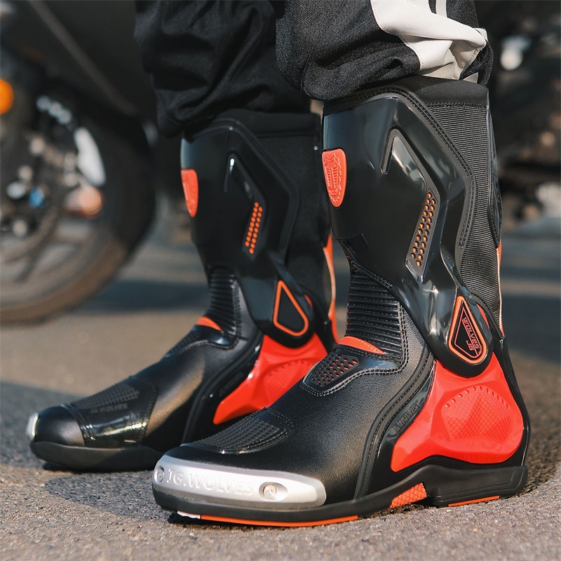 O1CN01EK7kn91XeEVDWQFtg_2215991732948-0-cib New Motorcycle Riding Shoes, Professional Racing Boots, All-Season Motorcycle Boots, Riding Boots, Anti-Fall Motorcycle Commuting Rider Boots - Image 1